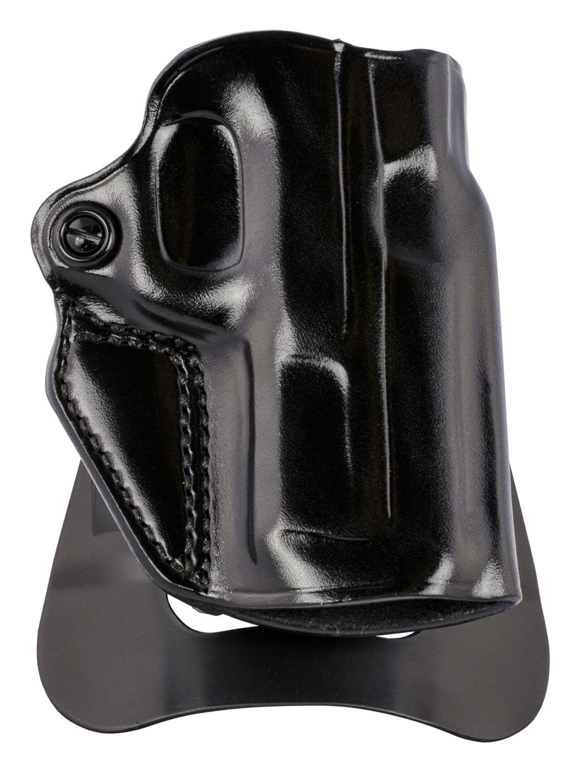 Galco Speed Master 2.0 SM2858B Black Leather OWB Paddle Holster for S&W M&P Shield EZ, Right Hand