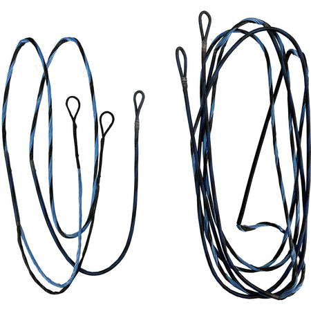Genesis Bow Premium String and Cable Set Light Blue/Black by FirstString