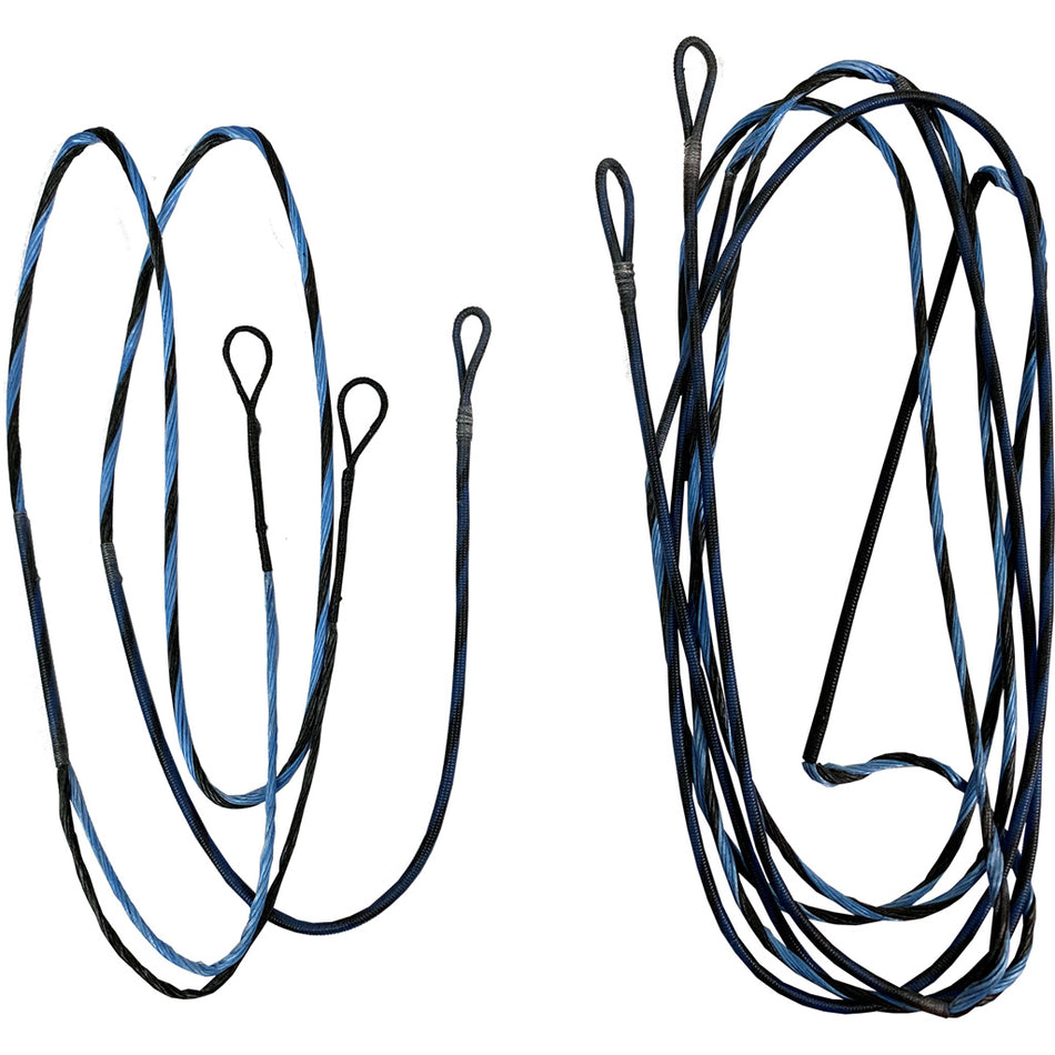 Genesis Bow Premium String and Cable Set Light Blue/Black by FirstString