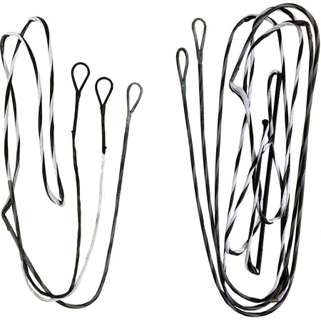 Genesis Bow Premium String and Cable Set White/Black by FirstString
