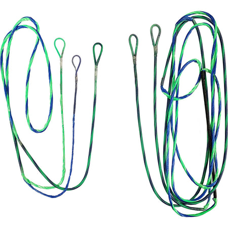 Genesis Bow Premium String and Cable Set Flo Green/Blue by FirstString