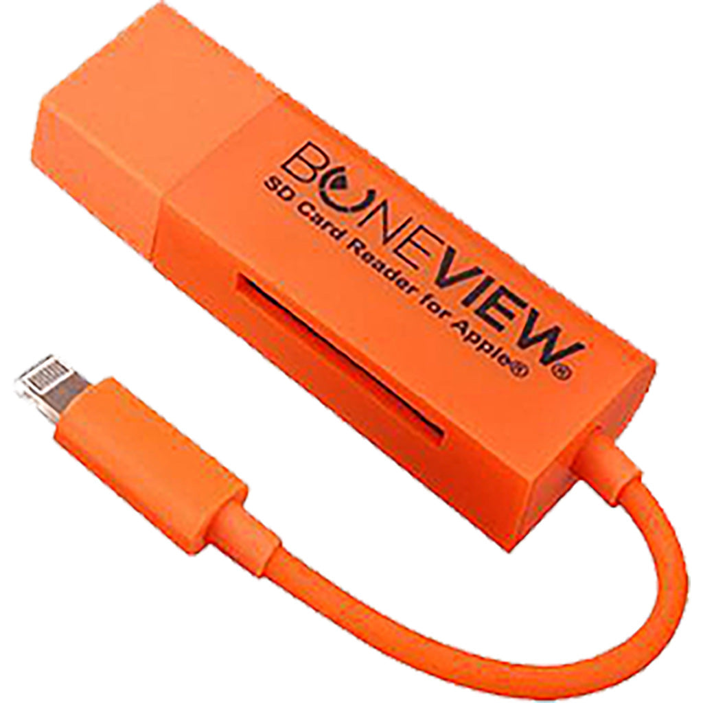 Bone View iPhone SD and Micro-SD Card Reader Lightning