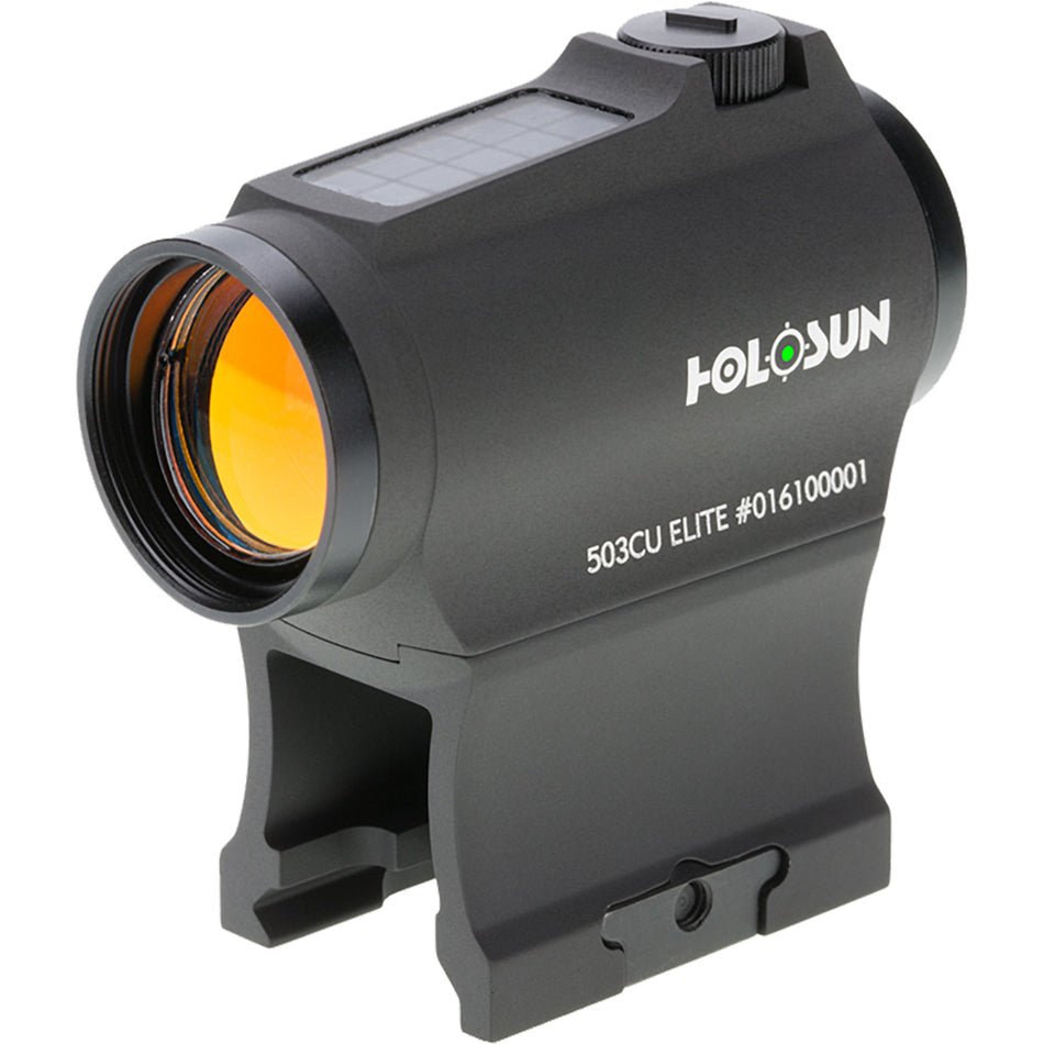 Holosun Elite Green Circle Dot Sight with Solar Failsafe