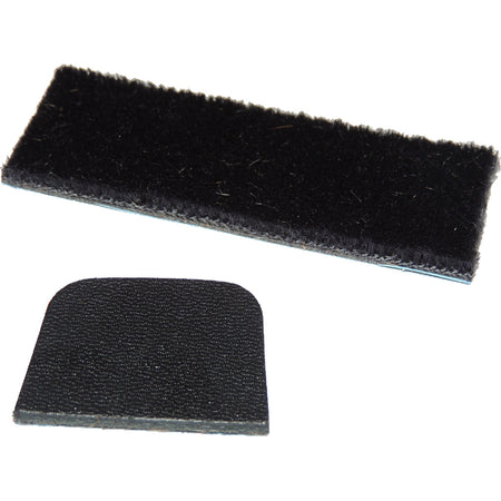 Cir-Cut Super Hair Arrow Rest Kit with Leather Strike Plate Black