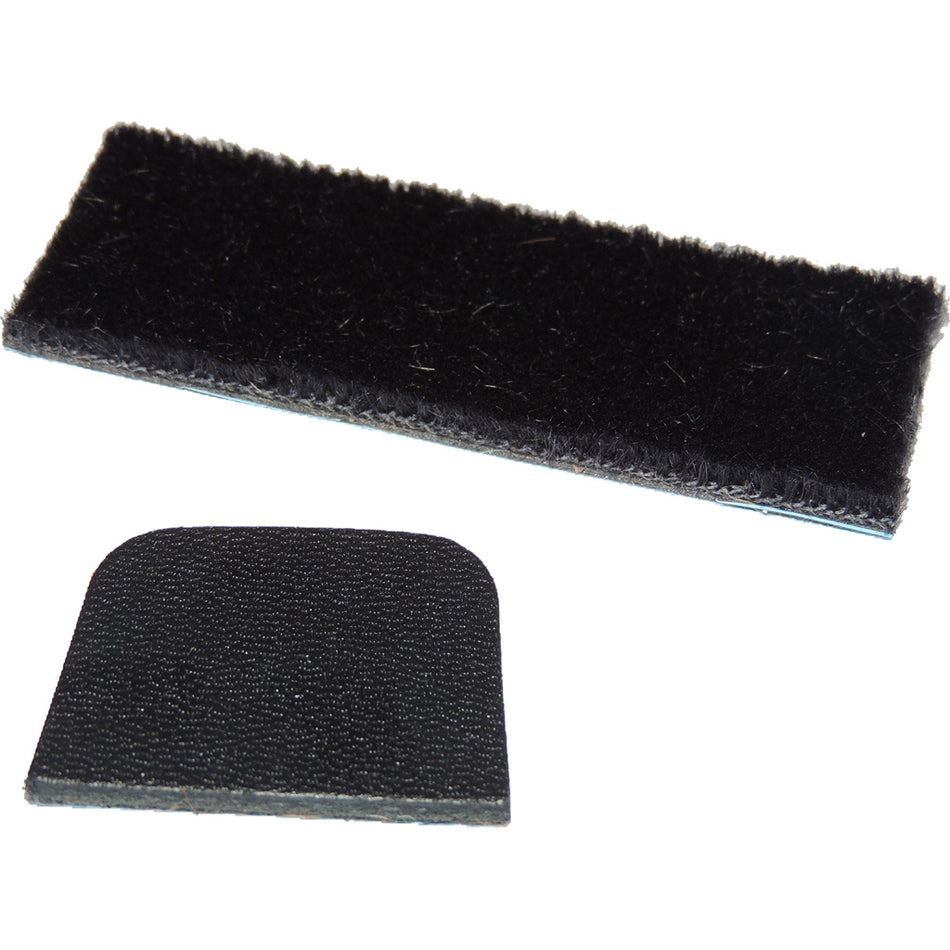 Cir-Cut Super Hair Arrow Rest Kit with Leather Strike Plate Black