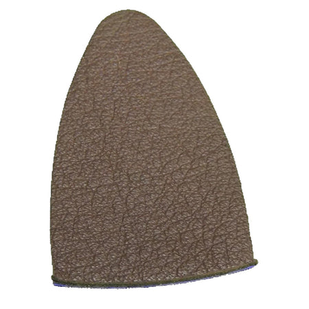 Cir-Cut Brown Leather Traditional Archery Rest and Side Plate
