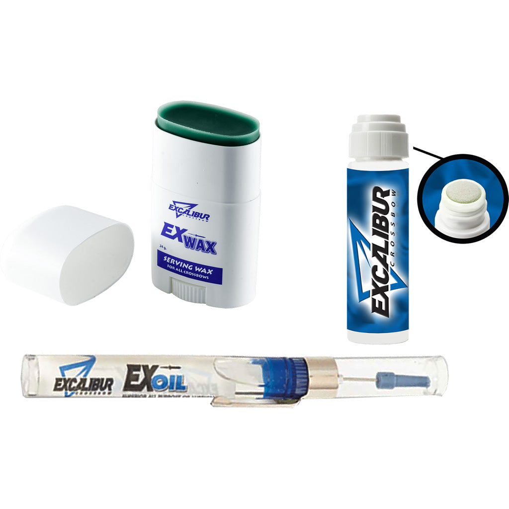 Excalibur Crossbow Care Utility Pack X-Slick, Ex-Wax and Ex-Oil
