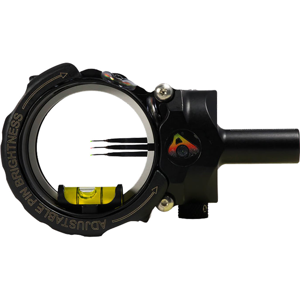 Axcel Accustat II 3 Pin .019 Multi-Pin Archery Scope Black