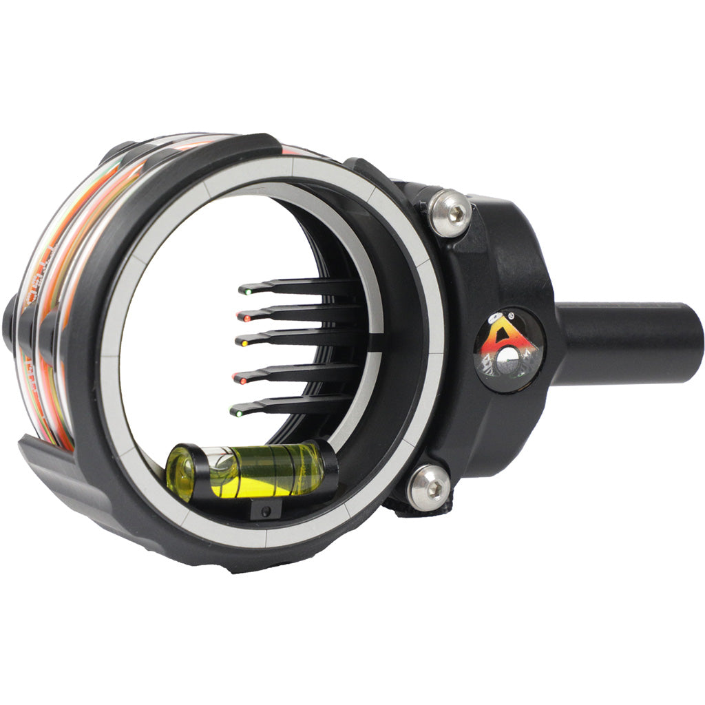 Axcel Accustat II 5 Pin .010 Multi-Pin Archery Scope Black