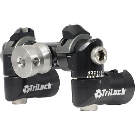 Axcel TriLock Black Adjustable V-Bar Mount for Bow Stabilizers