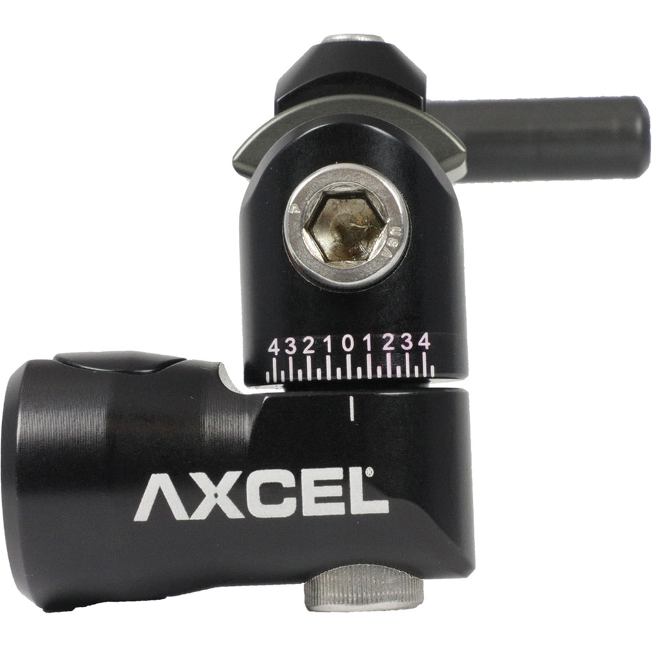 Axcel TriLock Black Adjustable Offset Mount for Bow Stabilizers