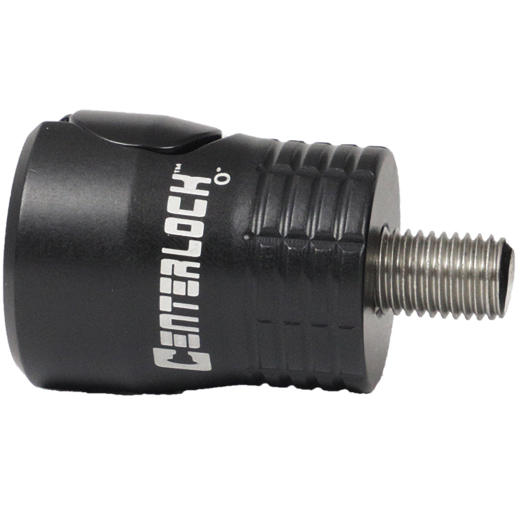 Axcel CenterLock Black 0 Degree Quick Disconnect for Bow Stabilizers