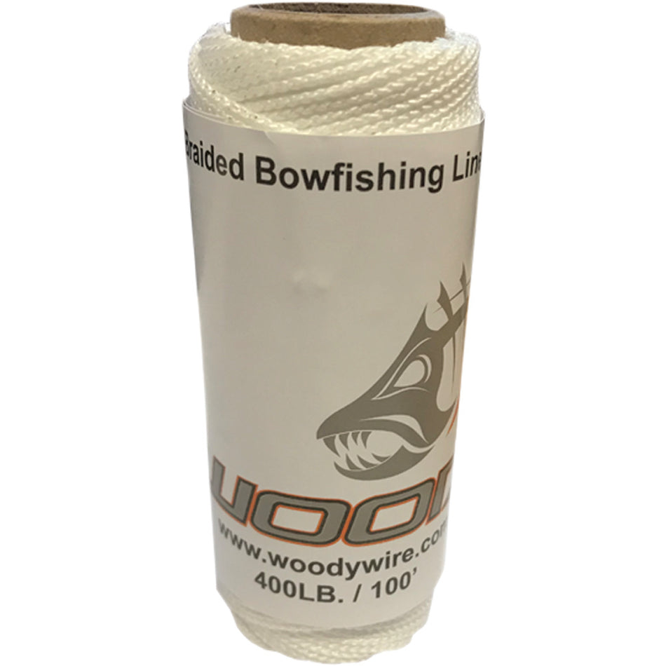 Woody Wire Bowfishing 400 lb Braid Line 100 ft. for AMS Retrievers