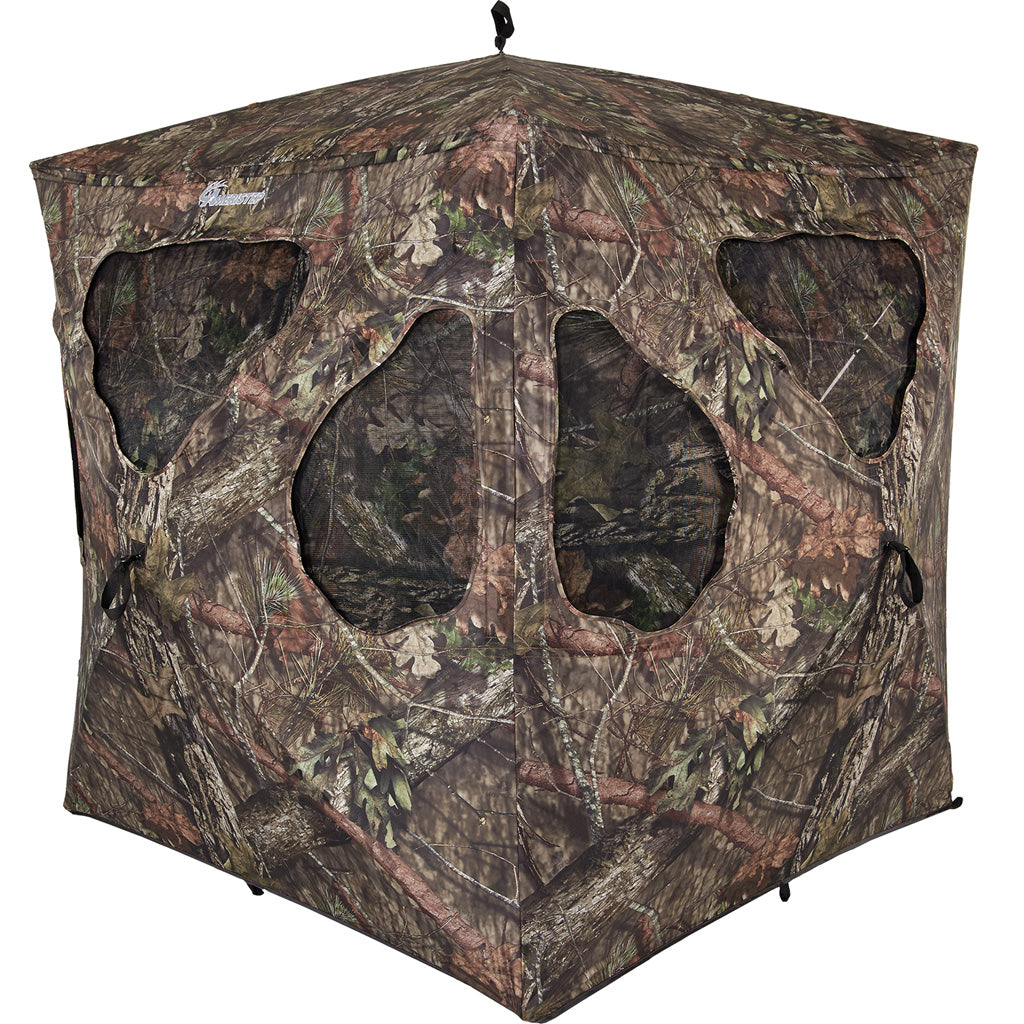 Ameristep Silent Brick House Blind with ShadowGuard Coating Mossy Oak