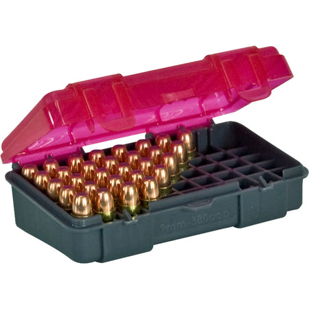 Plano 50-Round Cartridge Box for 9mm and .380 Auto