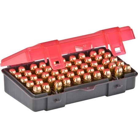 Plano .45 Cal Hard Plastic Cartridge Storage Box 50 Round
