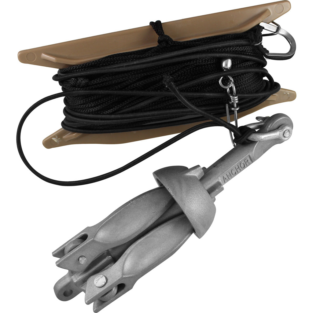 Cupped Jerk Cord Decoy Rig with 90 ft. PVC Cord and Bungee