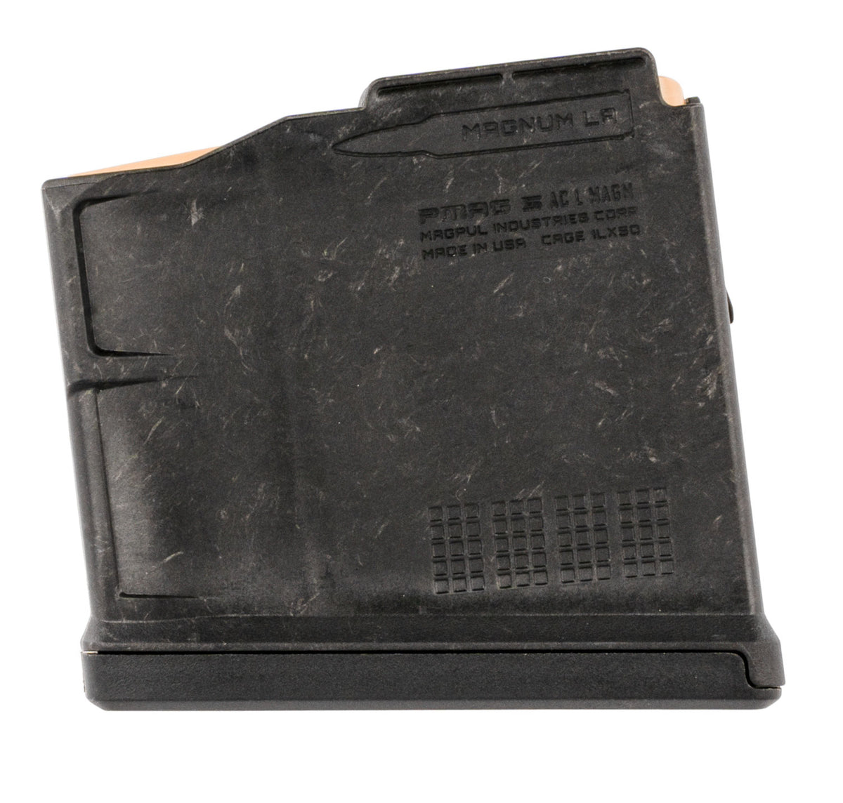 Ruger 90145 5rd .300 Win Mag Single Stack Hawkeye Blued Polymer Magazine