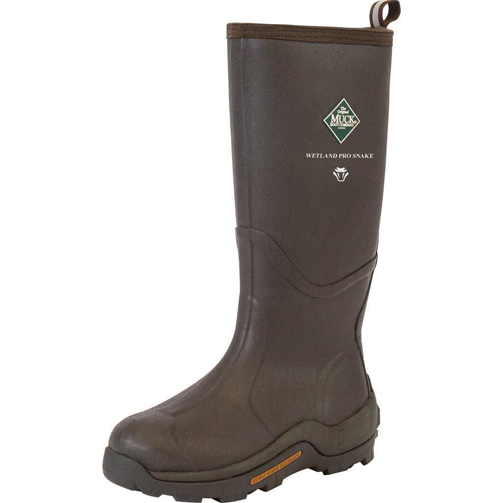 Muck Wetland Pro Snake Strike Resistant Boot Brown Size 9