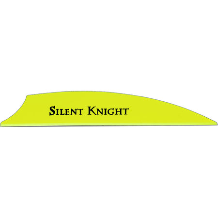 Flex Fletch Silent Knight Flo Yellow Arrow Vanes 3 in. Pack of 36
