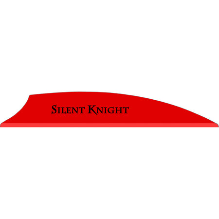 Flex Fletch Silent Knight Red Arrow Vanes 3 in. Pack of 36