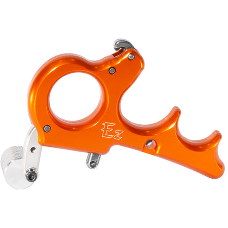 Orange 3-Finger Archery Release Carter EZ with CES Design