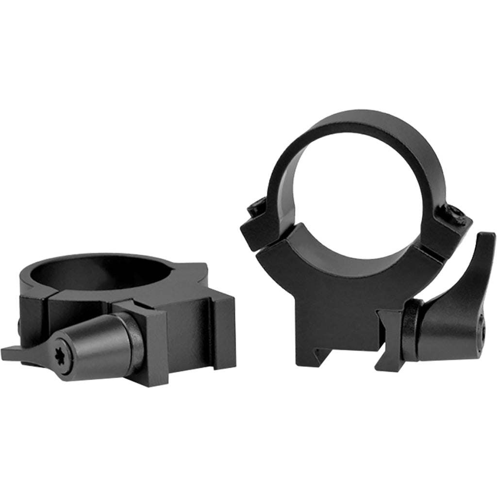 Warne Maxima Horizontal PA Rimfire 1 in. High Scope Rings Matte Black