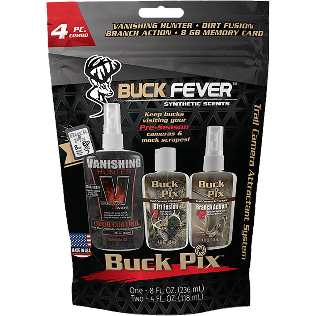 Buck Fever Buck Pix Attractant and SD Card Combo Kit