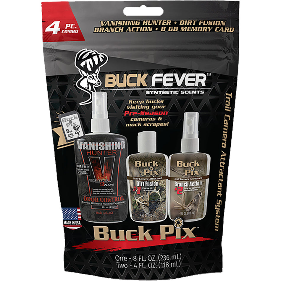 Buck Fever Buck Pix Attractant and SD Card Combo Kit