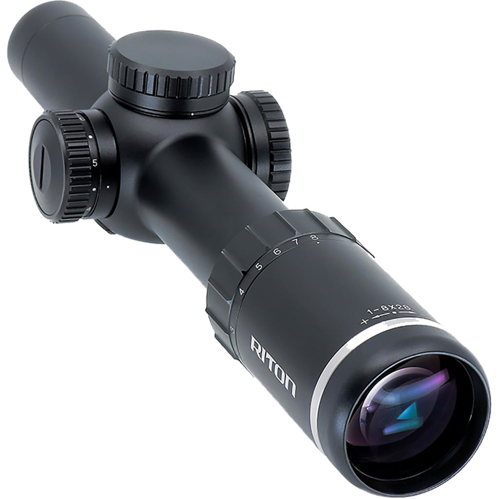 Riton X7 Primal 1-8x28 mm Black Hunting Rifle Scope RG4