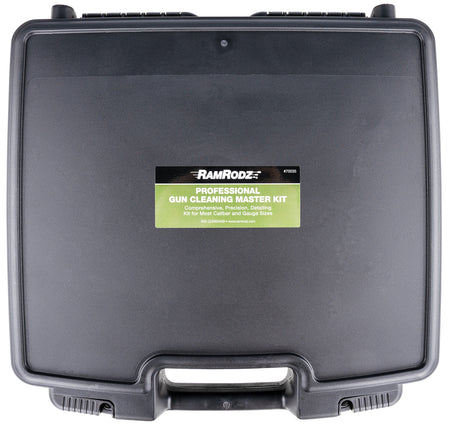RamRodz Professional Master Gun Cleaning Kit Multi-Caliber Rifle Shotgun Black Plastic Case