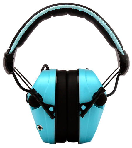 Pyramex VGPME26 Sentinel Electronic Hearing Protection Muff 26 dB Powder Blue/Black Adult 1 Pair