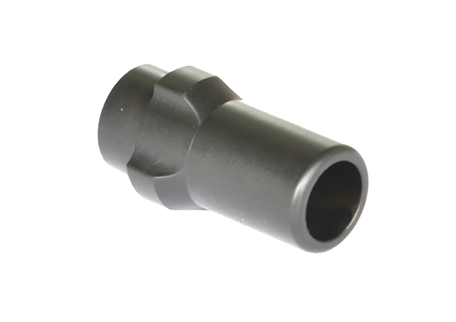 Griffin Armament 3-Lug HK Pattern Muzzle Adapter 9mm Luger 1/2"-28 tpi Stainless Steel Melonite Black