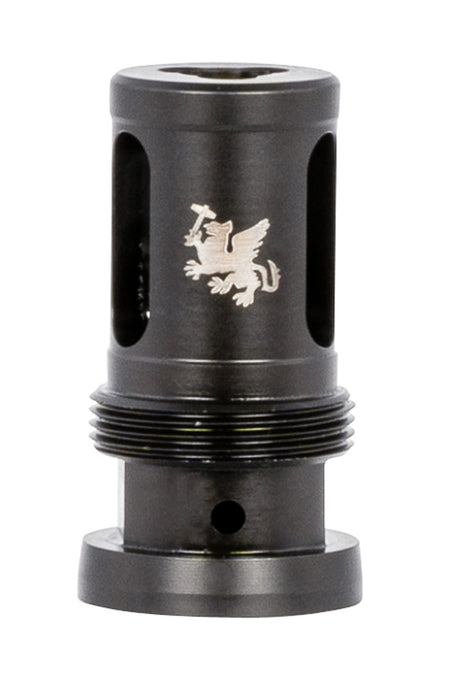 Griffin Armament Taper Mount Hammer Comp TMHC305824 30 Cal 5/8"-24 tpi Black 17-4 Stainless 1.08" Diameter