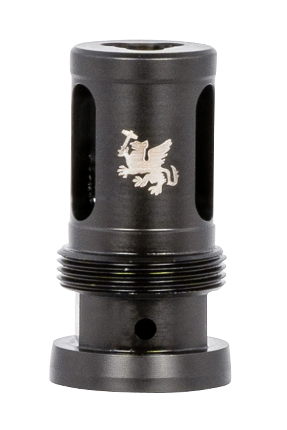 Griffin Armament Taper Mount Hammer Comp TMHC305824 30 Cal 5/8"-24 tpi Black 17-4 Stainless 1.08" Diameter