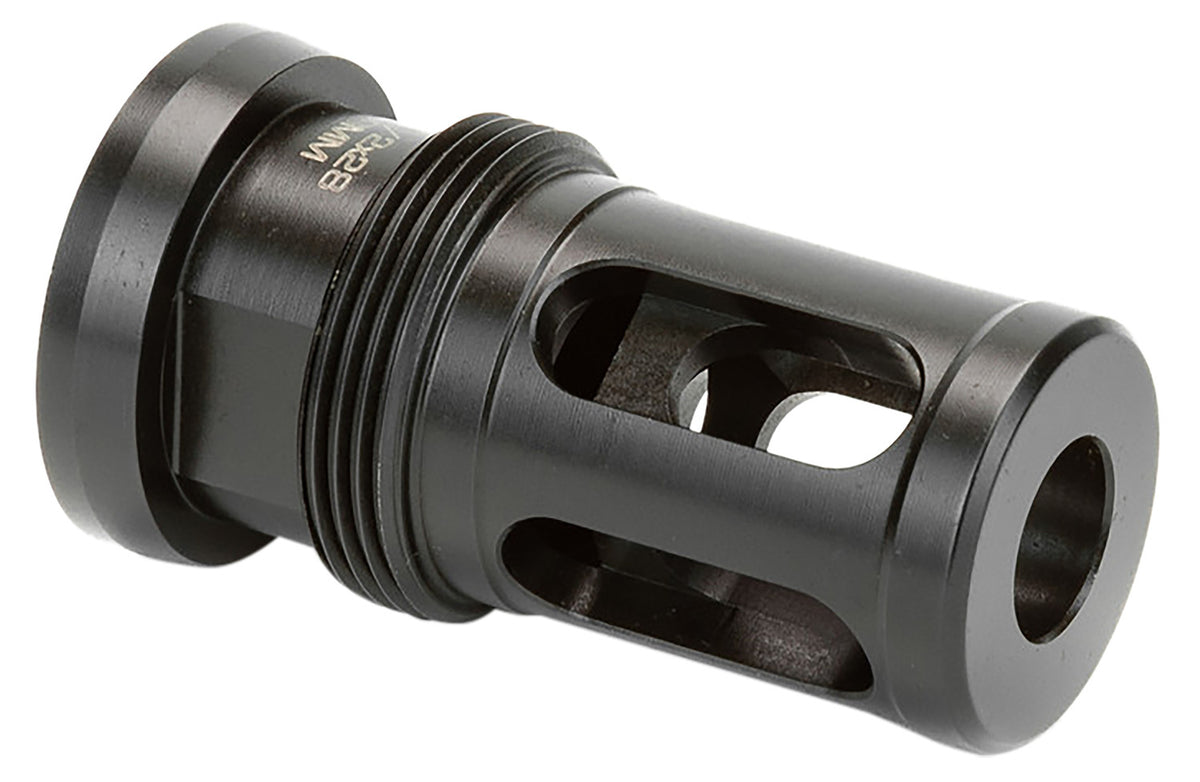 Griffin Armament Taper Mount Hammer Comp GATMHC556 22 Cal 1/2"-28 tpi Black Stainless 1.08" Diameter