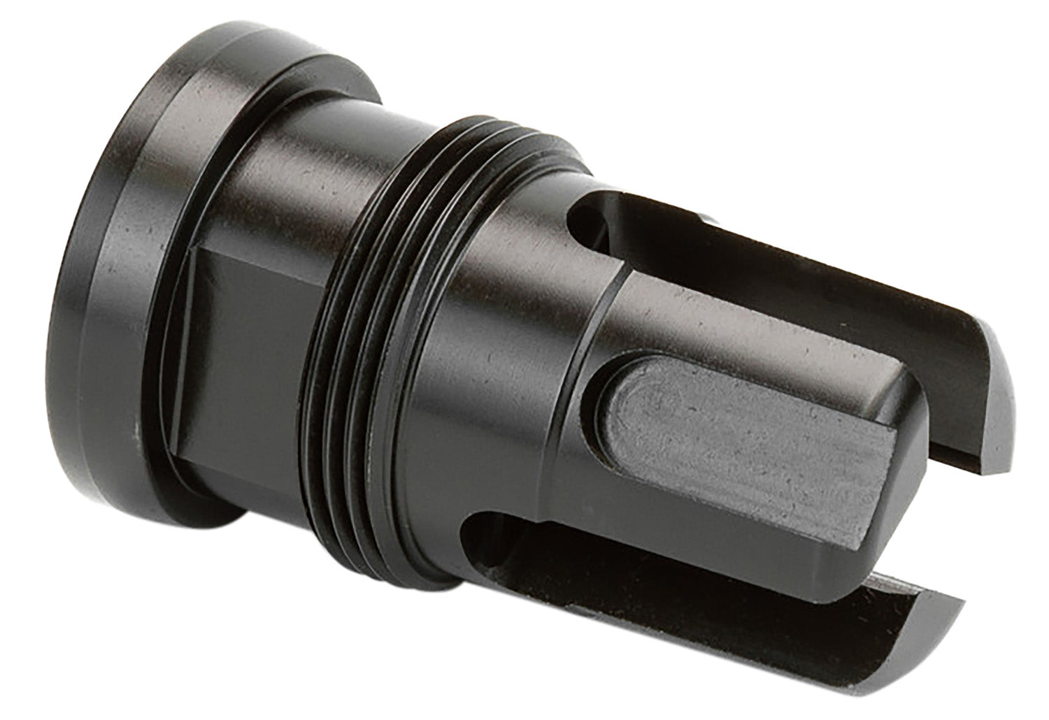 Griffin Armament TMMFH5824 30 Caliber Taper Mount Flash Suppressor 5/8-24 Threads 1.80" OAL Black Stainless Steel