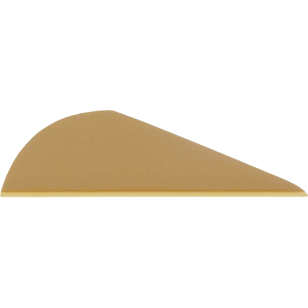 TAC Vanes Summit Parabolic Arrow Vanes 2 in. Tan 36-Pack