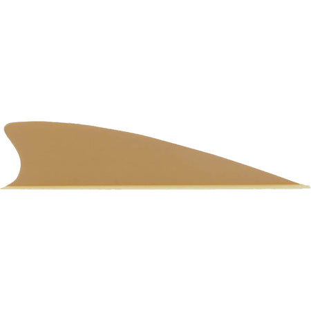 TAC Vanes Matrix 225 Arrow Vanes 2.25 in. Tan 100-Pack