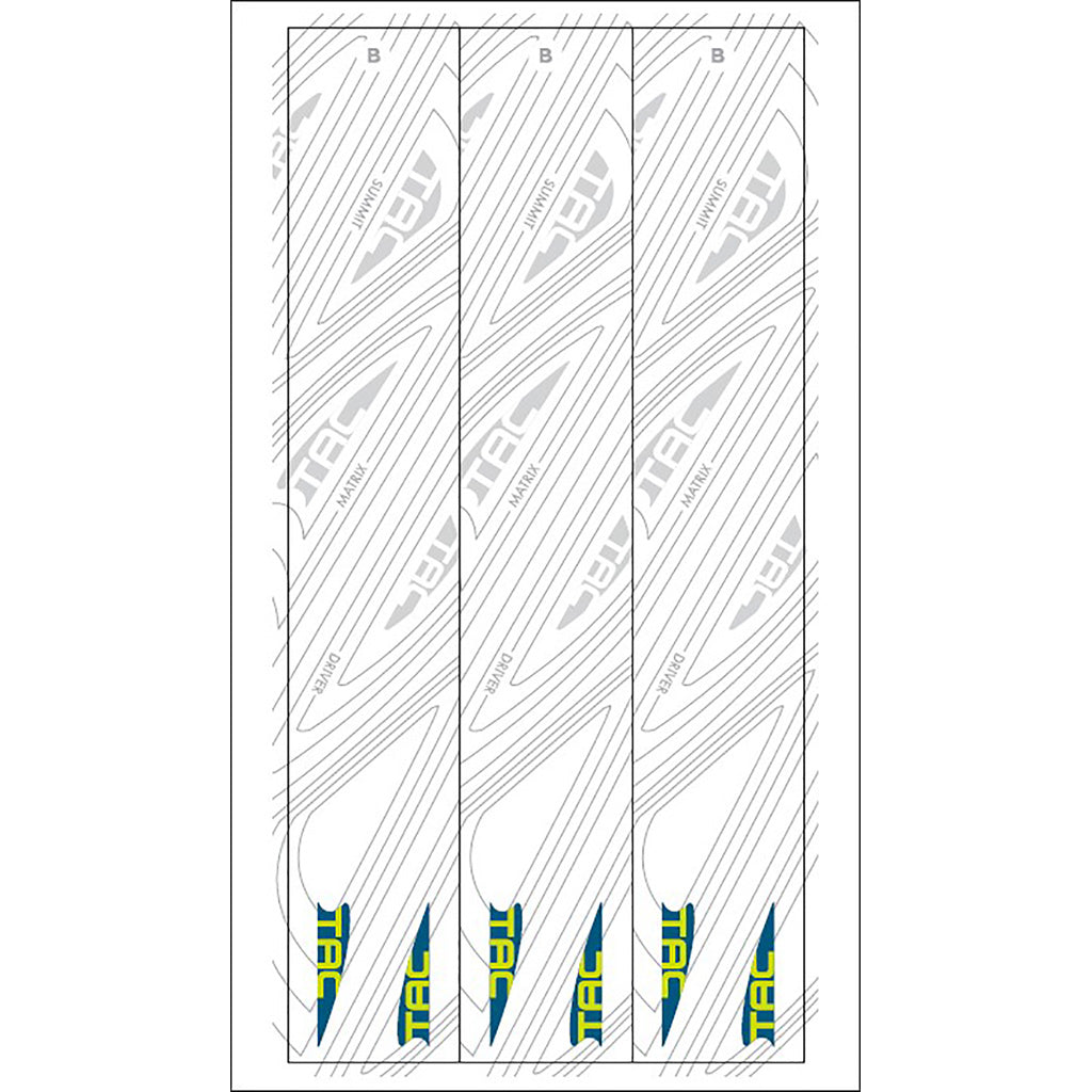 TAC Vanes White Arrow Wraps Size B 4.625 in. 13 Count