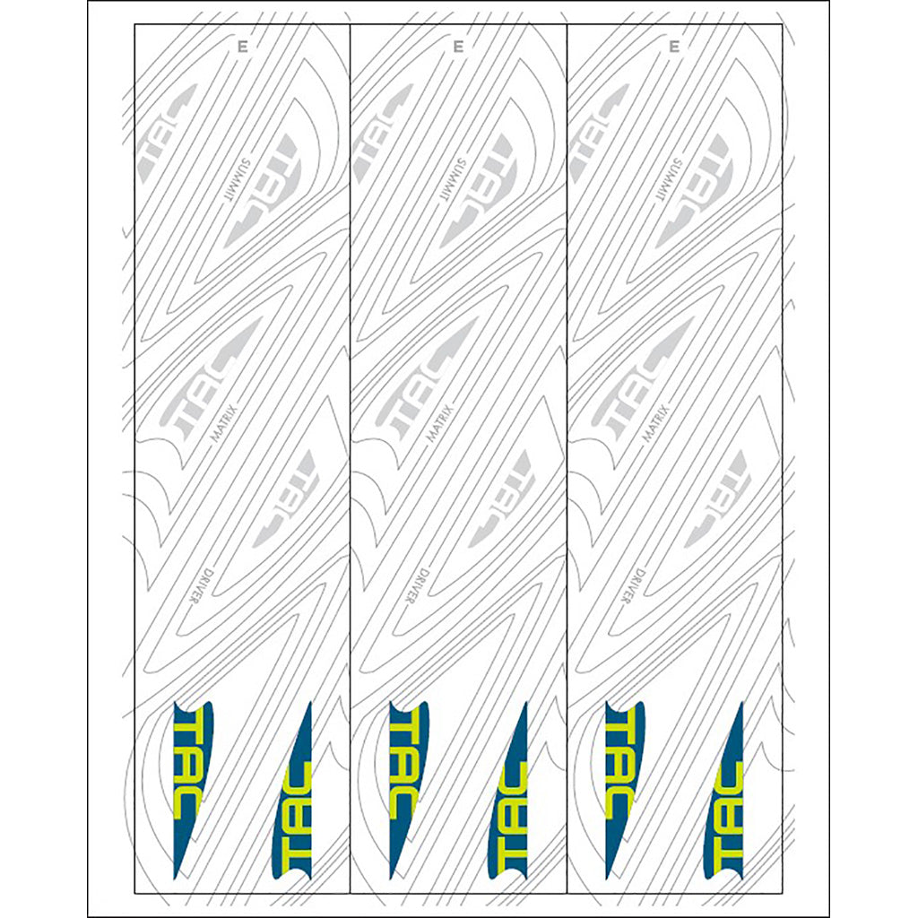 TAC Vanes White Arrow Wraps Size E 4.675 in. 13 Count