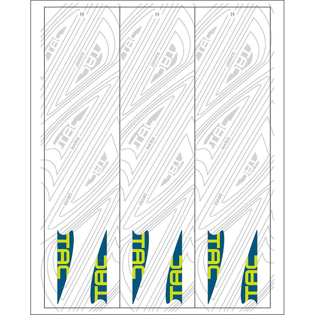 TAC Vanes White Arrow Wraps Size H 5.5 in. 13 Count