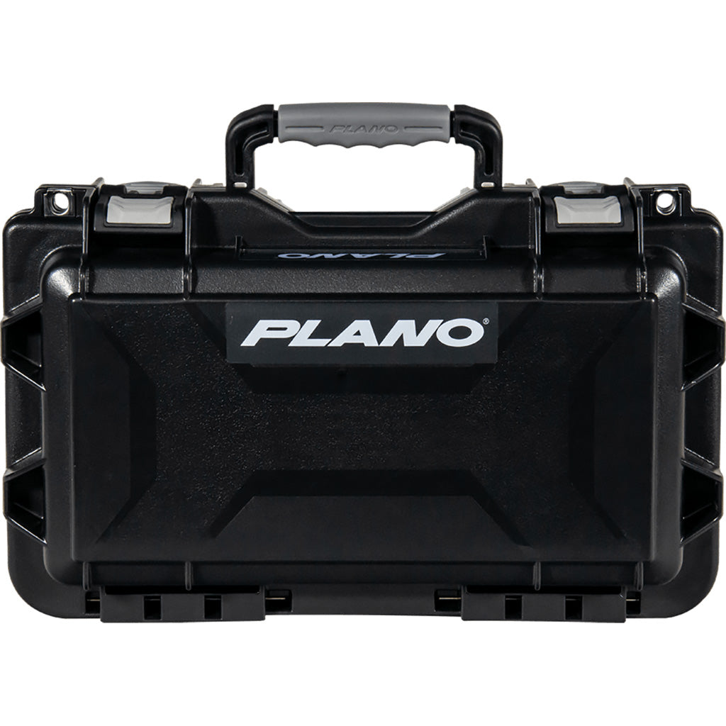 Plano Element Large Waterproof Pistol and Accessory Case – Black with Grey
