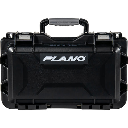 Plano Element Large Waterproof Pistol and Accessory Case – Black with Grey