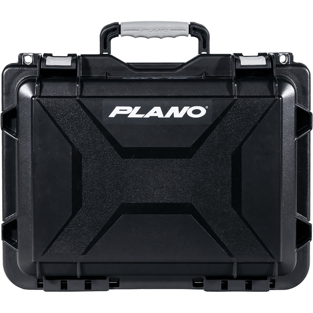 Plano Element X-Large Waterproof Pistol and Accessory Case – Black with Grey