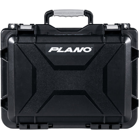 Plano Element X-Large Waterproof Pistol and Accessory Case – Black with Grey
