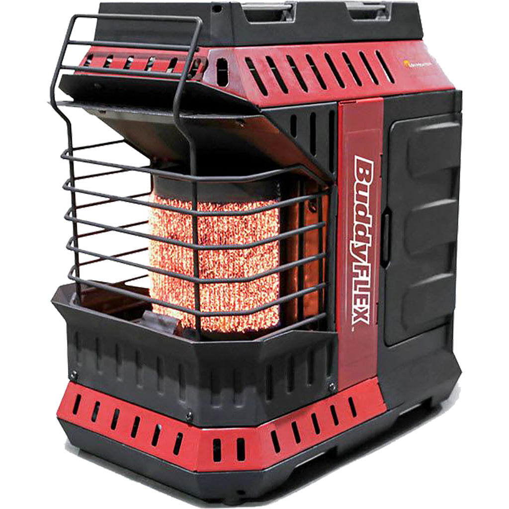 Mr. Heater Buddy Flex Indoor Safe Portable Heater with Accessory Rail