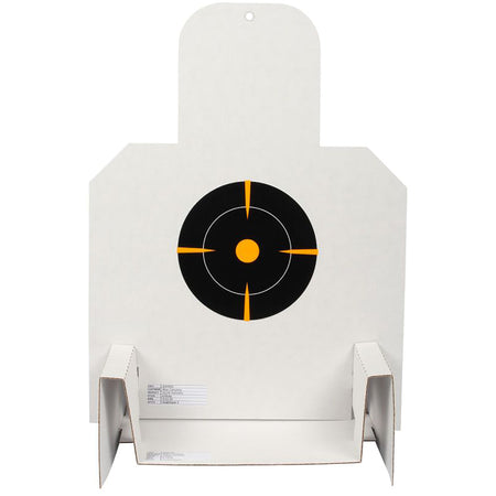 EzAim Silhouette Splash Adhesive Target Kit with 2-Piece Stand