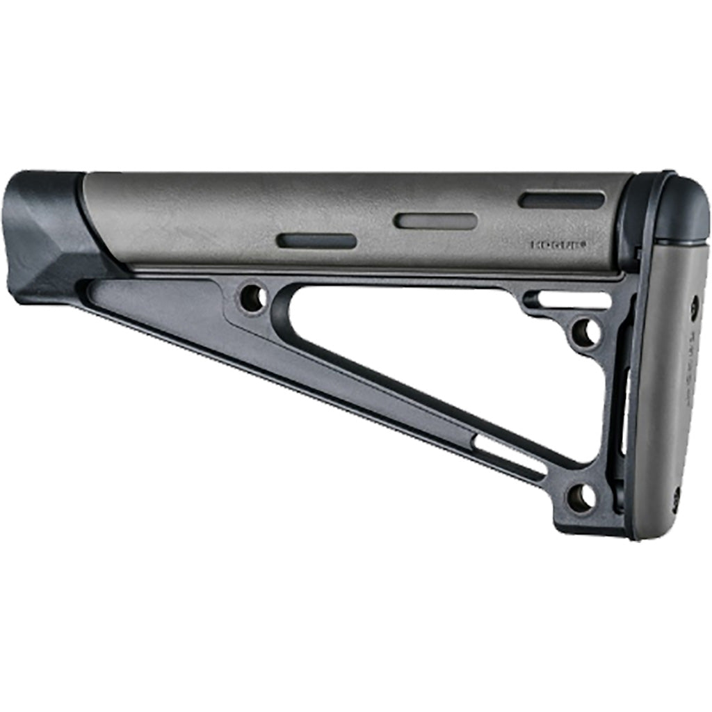Hogue OverMolded A2 Buffer Tube Fixed Buttstock Grey