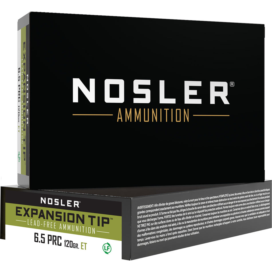 Nosler E-Tip Spitzer E-Tip Lead-Free 120 Grain 6.5 PRC 3100 fps 054041406888